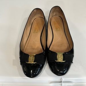 Ferragamo Flats 9 well loved